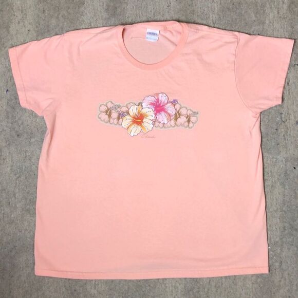 Vintage 1990’s Floral Orlando T-Shirt with glitter detail | Large - Picture 1 of 6